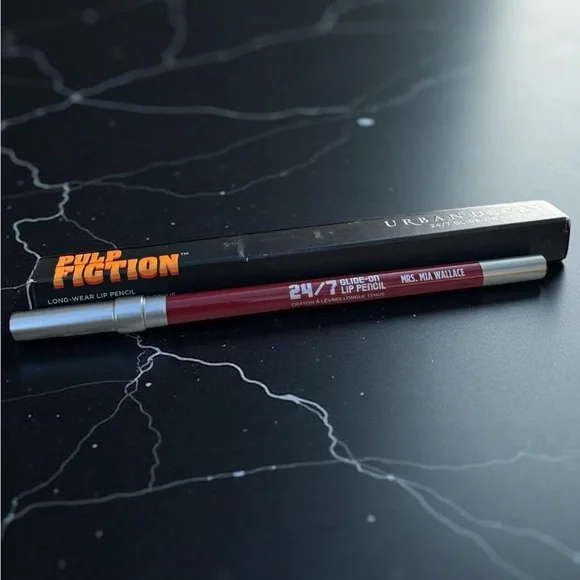 Urban Decay Pulp Fiction MRS. MIA WALLACE 24/7 Glide-on Lip Pencil. NEW IN BOX. - Picture 11 of 13